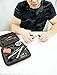 Coil Building Kit: Complete, Portable Set- Filled with all essential tools for wrapping coils with Kanthal Wire and Cotton included!- Great for Wrapping Coils for Vape, Jewelry