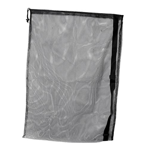 MagiDeal Mesh Sports Ball Bag with Adjustable Shoulder Strap, Oversize Duffle - Great for Carrying Gym Equipment, Sporting Goods