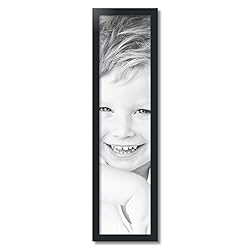 ArtToFrames 9x37 Inch Black Picture Frame, This