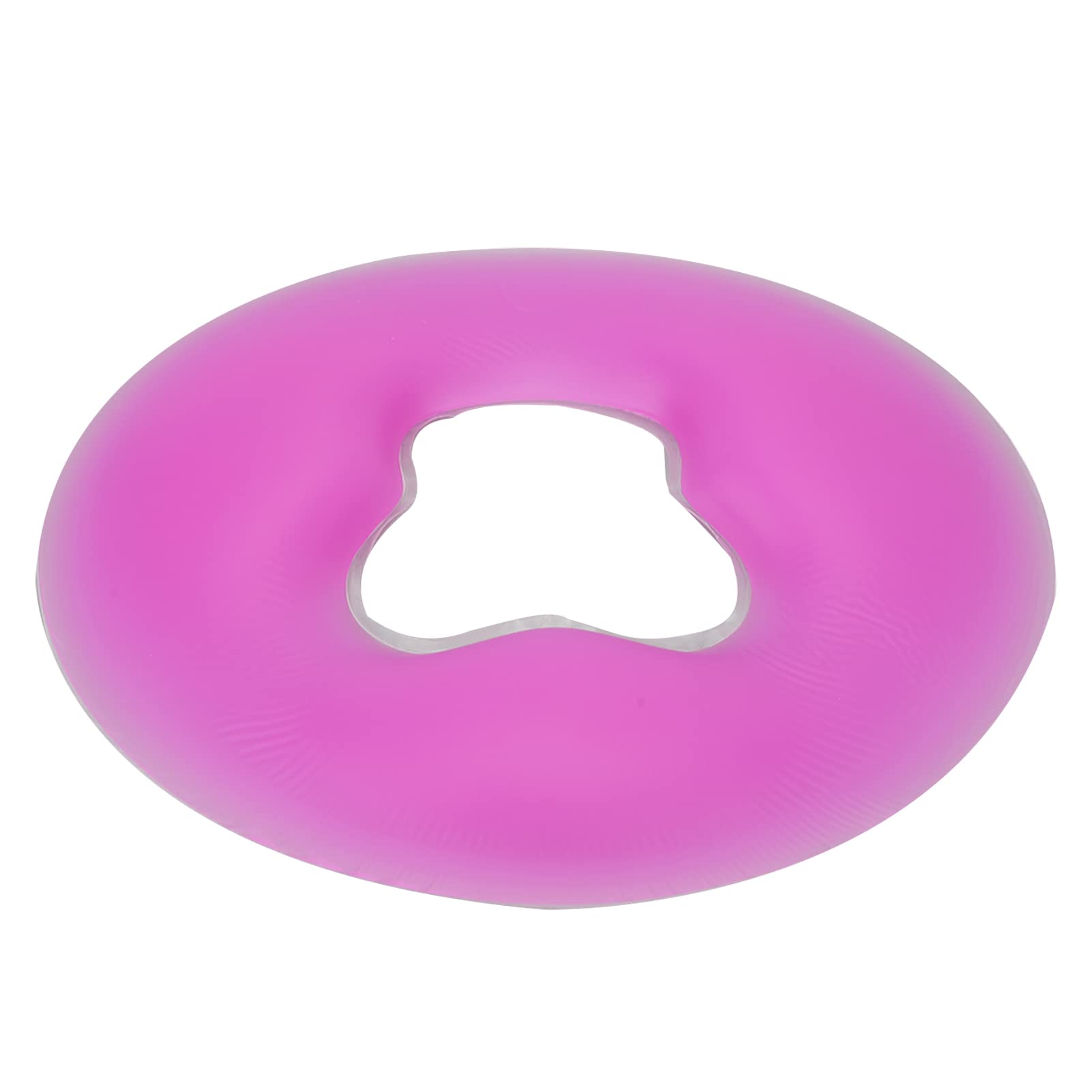 Silicone Face Massage Pillow, Round Soft Bottom Face Relax Pad for Beauty Salon Spa, Face Down Pillow for Man Woman Office Rest