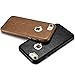 iPhone 7 Leather Case - Leather iPhone 7 Case - Premium PU Leather Case Best Vintage Cellphone Protective Back Cover – Best Luxury Ultra Slim Thin Fit Phone Faux Leather Case for Apple iPhone 7 Brown