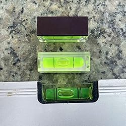 3Pcs Small Square Magnetic Spirit Levels Set