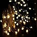 LUCKLED Fairy Globe String Lights, 100 LED Christmas Lights with UL Certified Adapter for Indoor and Outdoor, Home, Lawn Garden, Patio, Wedding, Party, Holiday Decorations (Warm White)