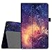 Fintie Folio Case for Amazon Fire HD 8 (Previous Generation - 6th) 2016 release - Slim Fit Premium Vegan Leather Standing Protective Cover With Auto Wake / Sleep, Galaxy