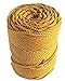 Macrame rope 4mm MUSTARD cotton rope 460 feet mustard macrame cord 153 yard cotton rope for macrame projects - Handmade Decorations Macrame Wall Hangings Plant Hanger Crocheting Bohemia DIY (4mm)