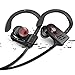 Bluetooth Headphones,WIEZ Wireless Headphones IPX7 Waterproof Sport Earbuds w/Mic Adjustable Earhook (UPGRADED IPX7 Waterpoof Headphones)