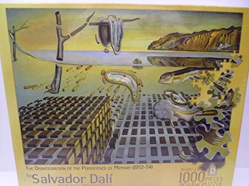 The Disintegration of The Persistence 1952-54 by Salvador Dali 1000 Piece Puzzle