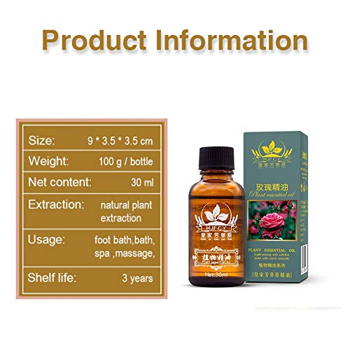2018 New Plant Lymphatic Drainage Ginger Essential Oils Yiitay 100% Pure Natural Oil Massage Scrubbing Oil Promote Blood Circulation, Relieve Muscle Soreness 30ml - Thumbnail 3
