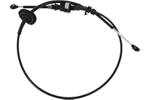 REPAIROCK Automatic Transmission Gear Shifter Cable for Ford F-150 1992-1997 for Ford F-250 1992-1997 Auto Trans Gear Shift Control Lever Cable Metal Black