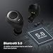 Letscom Wireless Earbuds, Upgraded Bluetooth 5.0 Headphones Deep Bass True Wireless Earbuds Stereo Hi-Fi Sound Wireless in-Ear Earphones with Mic and Charging Case