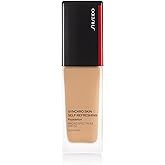 Shiseido Synchro Skin Self-Refreshing Foundation SPF 30, Bamboo 330 - Medium-to-Full Buildable Coverage - Natural Finish, 24-Hour Wear - Water Resistant & Non-Comedogenic - 30 mL