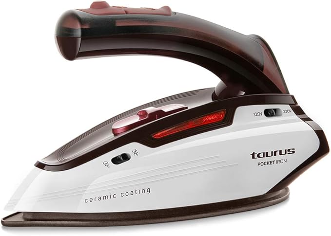 Taurus Pocket Iron Plancha de viaje, 1150 W, diseño mini, ligera ...