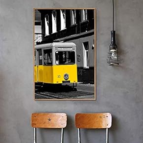 Floating Framed for Living Room Bedroom Black and...