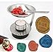 MNYR Sealing Wax Warmer Wax Seal Kit Melting Spoon Tealight Candle Furnace Sealing Wax Beads Melt Furnace Tool Stove Pot Christmas Card Gift Package Wedding Invitations Sealing Wax Seal Stamp Kit