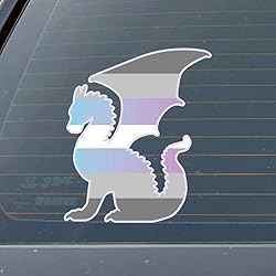 Dark Spark Decals LGBTQIA+ Pride LibraFluid/Flux