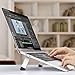 Laptop Stand,ANKCE Aluminum Invisible Lightweight Laptop Computer Stand, Ergonomic Adhesive Notebook Laptop Holder, Compatible with Laptop,Macbook, iPad, Tablet (Patented)thumb 3