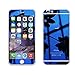Sapphire iPhone 6 Plus / 6S Plus (5.5 Inch) - Tempered Glass screen protector,Gravydeals® Electroplating Mirror Effect Anti Scratches Film Decal Skin Sticker