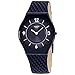 Swatch Unisex Analogue Classic Quartz Watch with Leather Strap SFN123
