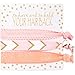 Bridesmaid Gifts, Bridesmaid Gifts Set of 6 Hair Ties Kit for Ponytail Holders Hair Band for Bachelorette Parties Bridal Showers (6 x 3pc Set, Pink)