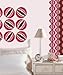 Brewster WPS93741 Wall Pops Hot Chocolate Stripe 6.5-Inch by 16-Foot Stripe