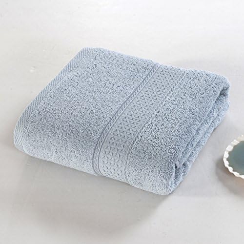 Cotton solid color bath towel set for adults/ big towel/ five-star hotel towels/ plain coloured towels/ male and female couples absorbent bath towel-W