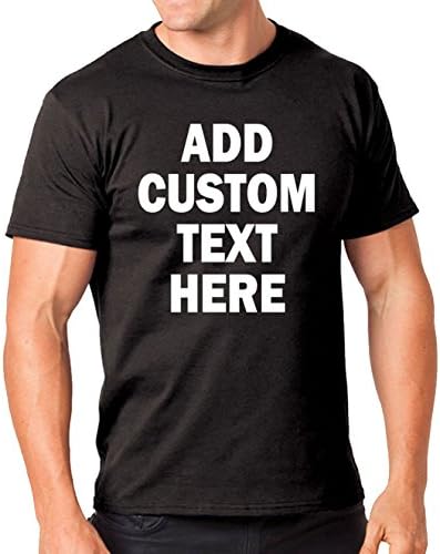ProWingTees Add Your Own Custom Text Name Picture or Message on Your Personalized T-Shirt
