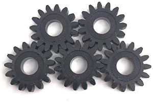 OKLILI 5PC Clutch Gear 15T 15 Teeth Carriage Lock Gear Compatible with HP 3180 4480 4580 4500 4660 4600 5788 2488 5610 5740 5
