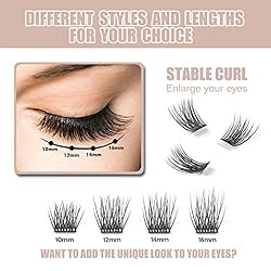 DIY Eyelash Extension, 3D Effect Glue Bonded Band