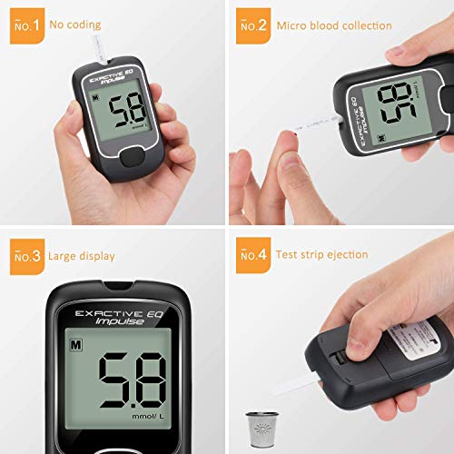 Fall-Blood-Sugar-Tester-Blood-Glucose-Monitor-Meter-Diabetes-Testing-Kit-with-50-Codefree-Test-Strips-and-50-Lancets-for-Diabetics
