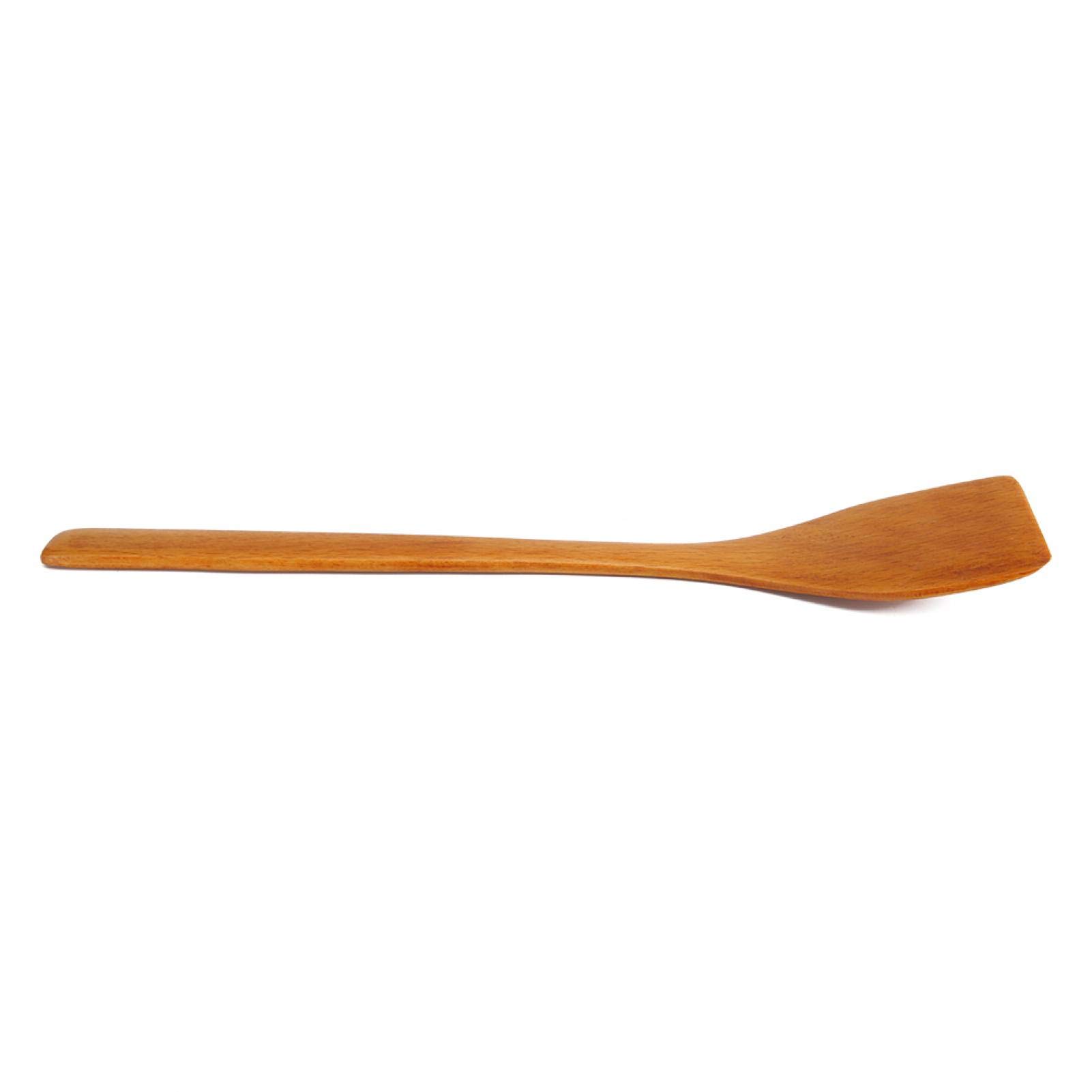 Turner, Heat Resistant Safe More Flexible Wooden Spatula, Moisture-Proof Cooking for Non-Stick Pan Dishwasher Housewife(Light Color)