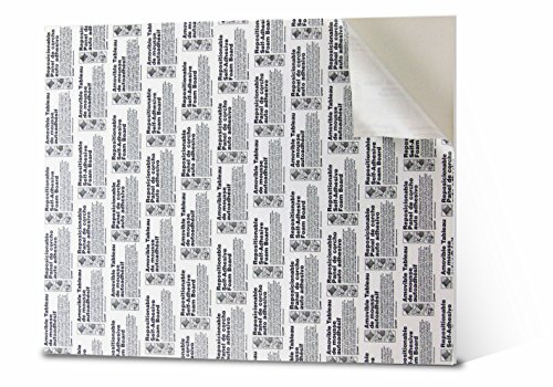 Elmer s foam board, self-adhesive, white, (pack of 10)