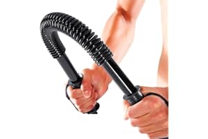 BsBsBest Power Twister Bar for Arm Upper Body Strength Training for Strengthening Your Chest Workout, Shoulders,Biceps, Arms, Workout Heavy Duty Arm Builder 44lbs/66lbs/88lbs/110Ibs/132Ibs for Choice