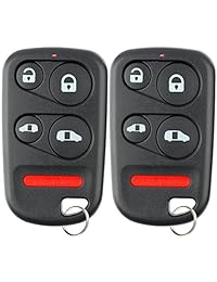 keylessoption Keyless Entry Remote Control Car Key Fob Repuestos para e4eg8dn (Pack de 2)