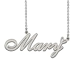 HUAN XUN Personalized Name Necklace Cheap with