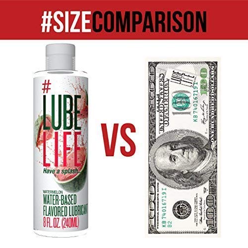 LubeLife-Water-Based-Watermelon-Flavored-Lubricant-8-Ounce-Sex-Lube-for-Men-Women-and-Couples-Watermelon