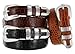 Norris Italian Calfskin Leather Designer Dress Golf Belt for Men
