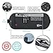 Travel Money Belt Passport Holder w/ RFID Blocking - Sleek Hidden Waist Wallet