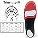 Plantar Fasciitis Arch Support Insoles for Men and Women Shoe Inserts – Orthotic Inserts – Flat Feet Foot – Running Athletic Gel Shoe Insoles – Orthotic insoles for Arch Pain High Arch – Boot Insolesthumb 4