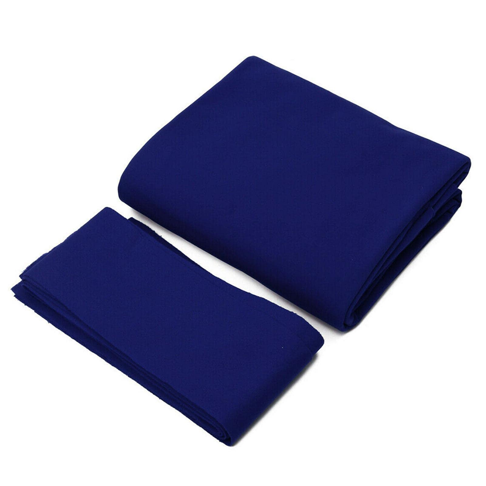 Jiakalamo Billiard Cloth Pool Table Felt, Fast Speed Pool Cloth, Table Ball Speed Cloth,Billiard Snooker Cloth Felt for 7/8/9 Mat Strips Bar Hotel Professional Durable Pool Table Cloth(Blue,7ft)