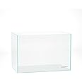 Landen 45P 10 Gallon Rimless Low Iron Aquarium Fish Tank,W17.7×D11.8×H11.8 in(45x30x30cm) 5mm Thickness with Nano Foam Leveling Mat