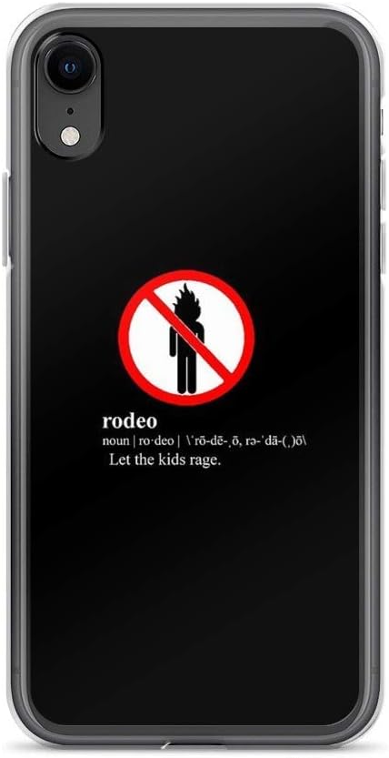 WANGLU Travi$ Scott - Rodeo Definition Compatible with iPhone 11 Pro Case Silicone Drop-Proof and dustproof Pure Clear Cases