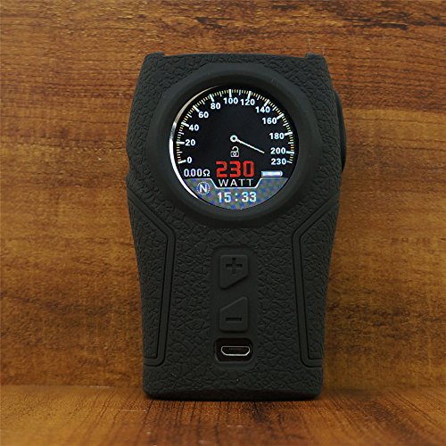ModShield Sigelei TOP 1 230W TC Silicone Case ByJojo TOP1 Cover Wrap Shield Skin (Black)