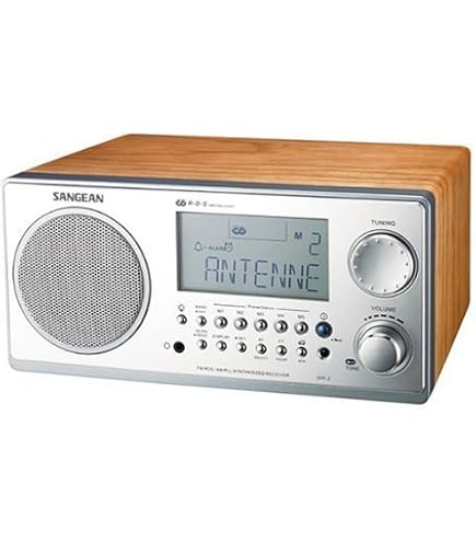 Amazon.com: Sangean WR-2 AM/FM-RBDS Wooden Cabinet Digital Tuning
