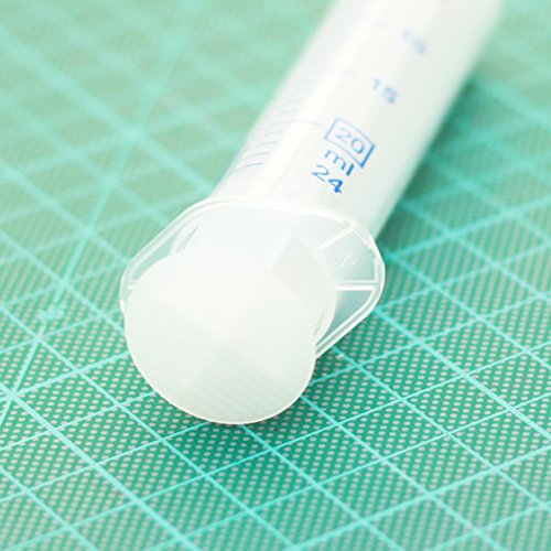 4 x 20ml Spritzen-Set, 4 Stück Spritze und Kanüle, Einmalspritzen, Einwegspritze mit stumpfer Nadel für E-Liquid Aroma… – Bild 5