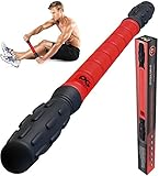 PHYSIX GEAR SPORT Muscle Roller Stick - Best Durable Massage Tool for Cramping Legs, Sore Muscles, Back Pain, Calf Cramps, Trigger Points & Myofascial Relief - Top Rated Deep Tissue Recovery Massager
