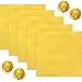 Chengu 1000 Pieces Chocolate Candy Wrappers Aluminium Foil Wrapping Papers for Chocolate Candy Packaging and Decoration, 3.15 x 3.15 Inches (Gold)