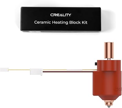 Creality K1 Max Ceramic Heating Block Kit Copper Alloy Steel Heat Break High