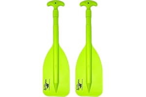 SAND SHARK SANDSHARKANCHOR.COM SandShark Premium Telescoping Emergency Boat Paddle-Lightweight Boat Paddles-High Impact Molded Nylon, 22''-42'', Twist Lock, Aluminum Boat Oars - JetSki, Boating, Kayak Ore