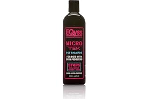 EQyss Micro-Tek Pet Shampoo (16 Ounce) - Stops Scratching, Itching, Biting, or Licking Hot Spots