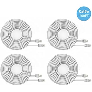 Amazon.com: Amcrest Cat5e Cable 100ft Ethernet Cable